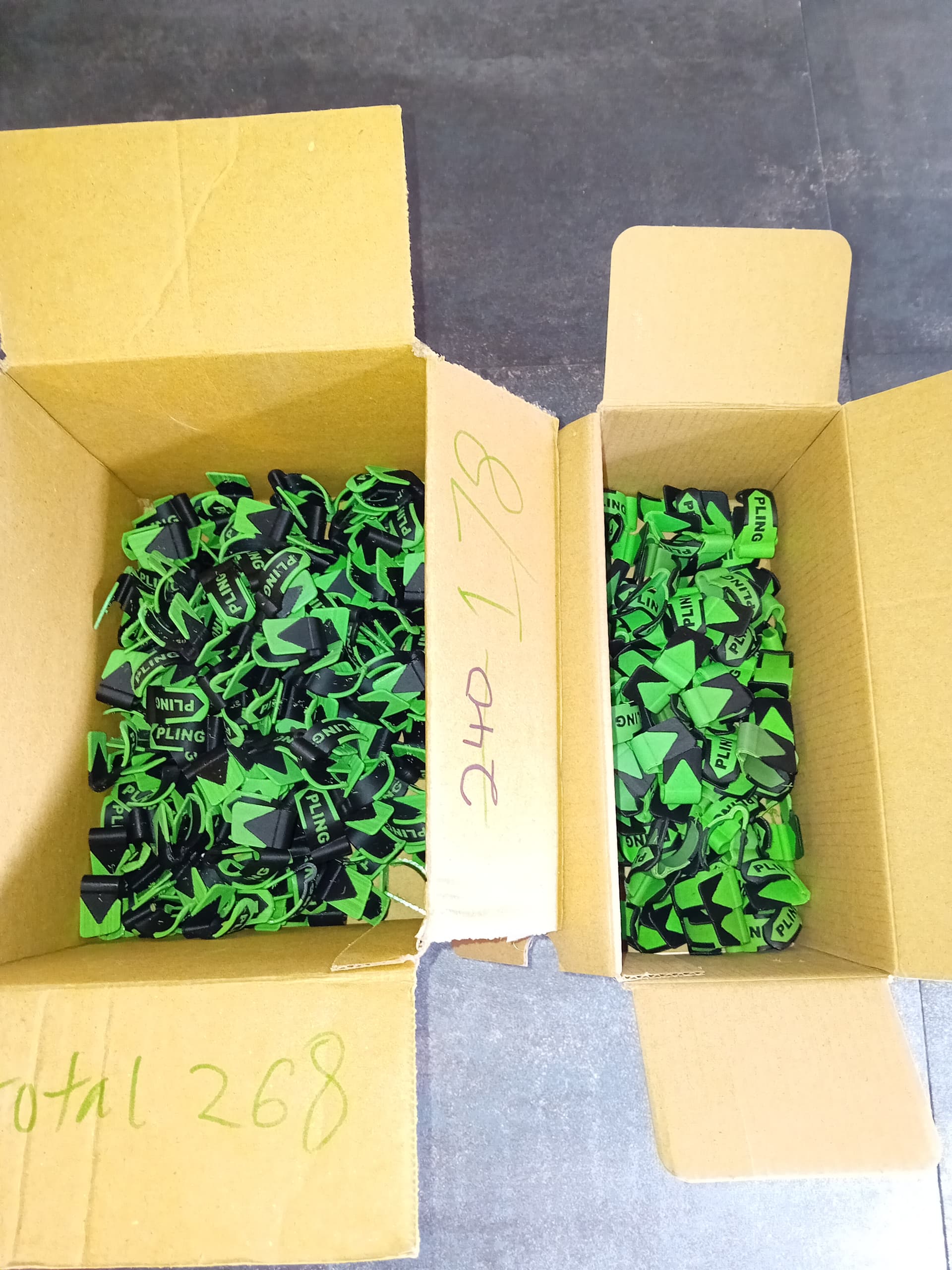 Plings ready to ship